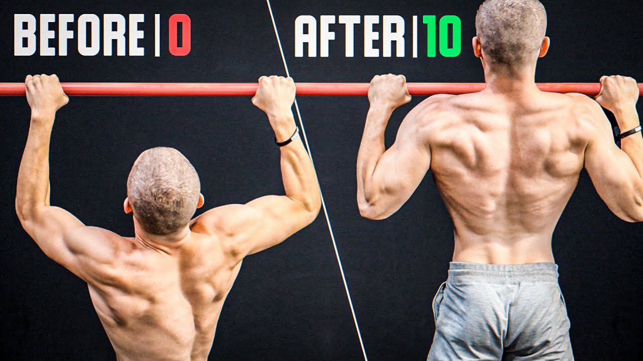 "Can't Do 10 Pull Ups? Start Doing THIS (30 Days Results) 💪....