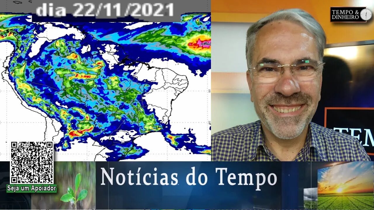 Chuvas avançam no MT e são escassas no Sul do País