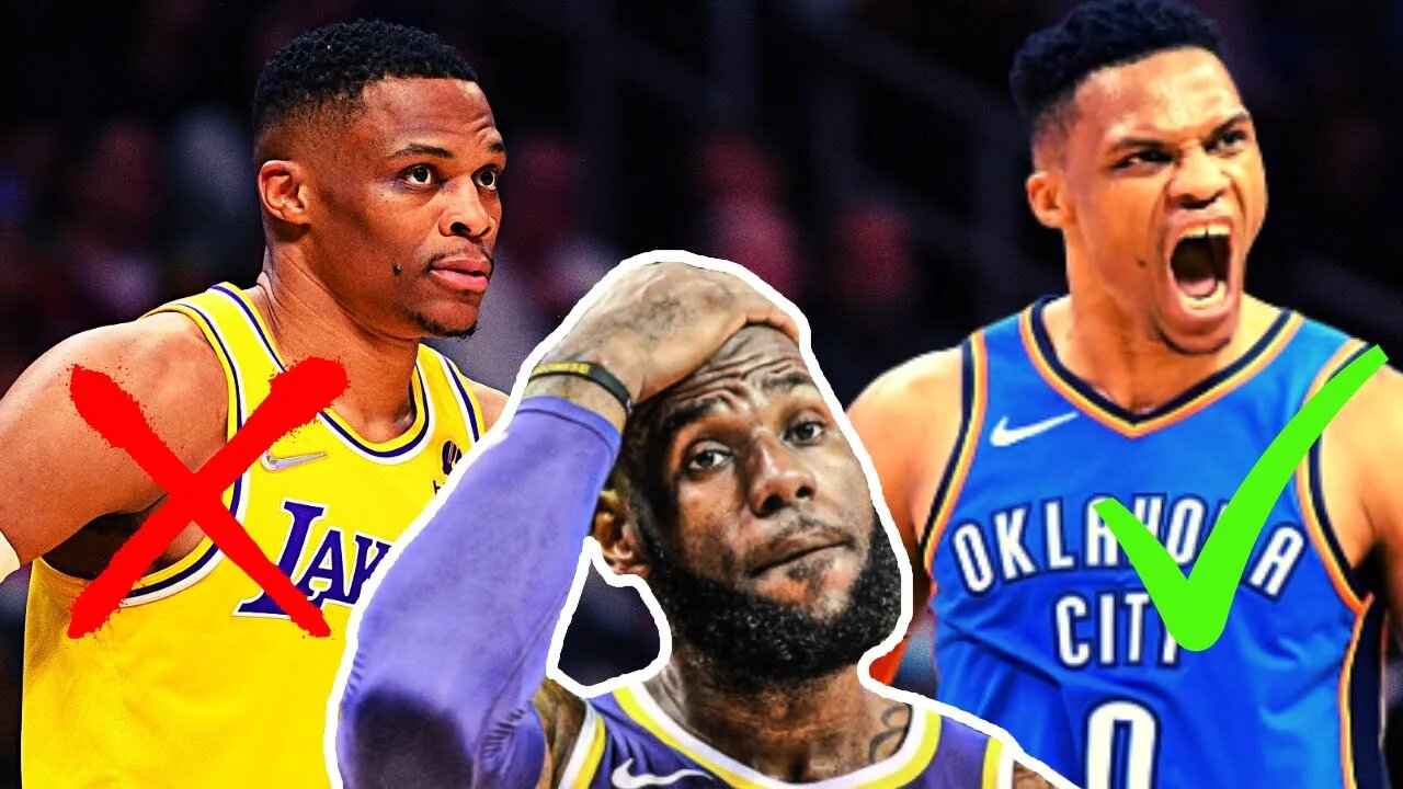 Russell Westbrook Removes ALL PHOTOS Of Los Angeles Lakers On Instagram | The DISASTER Continues