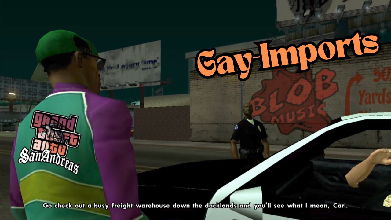 GTA SA GRAY IMPORTS MORE COP DIRTY WORK