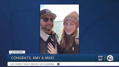 Congrats, Amy & Mike!