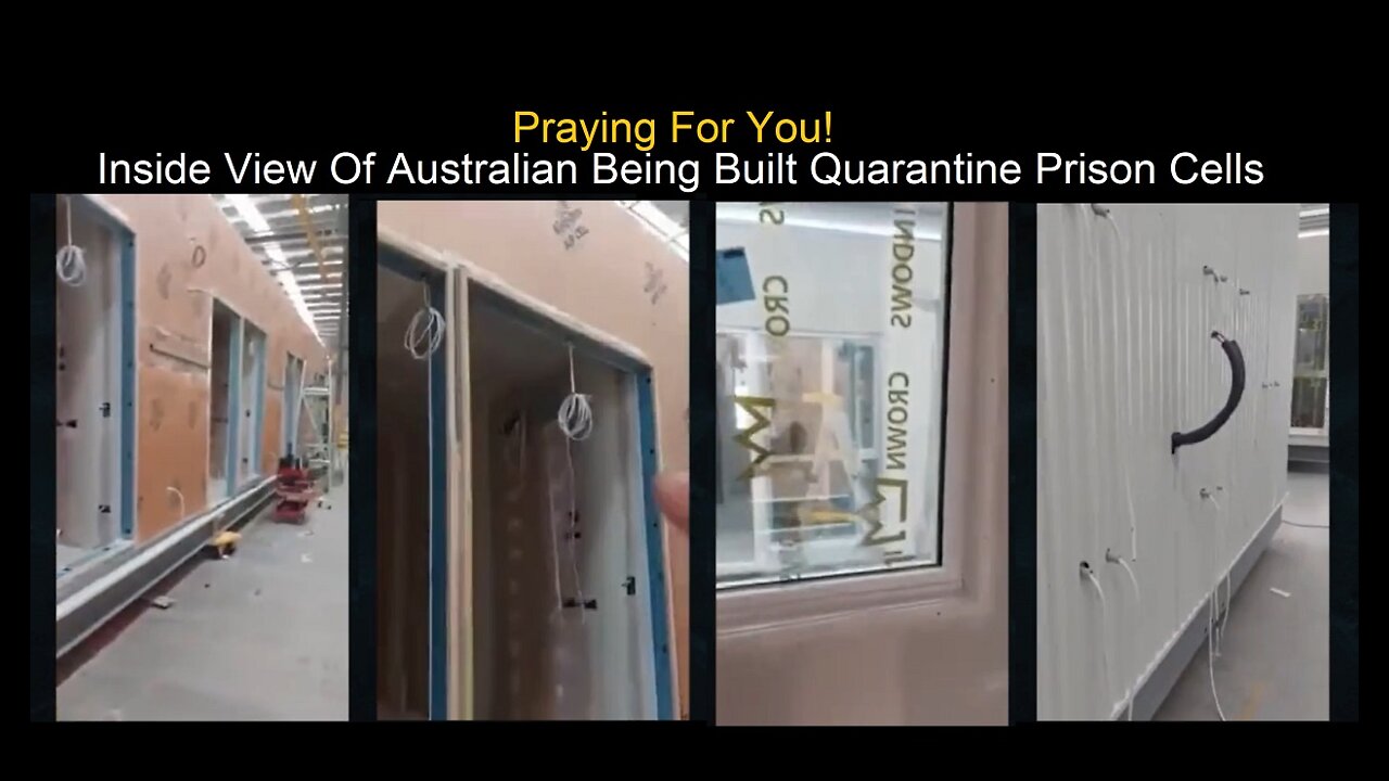 Inside View Of Australia's New Coming Quarantine Prison Cells