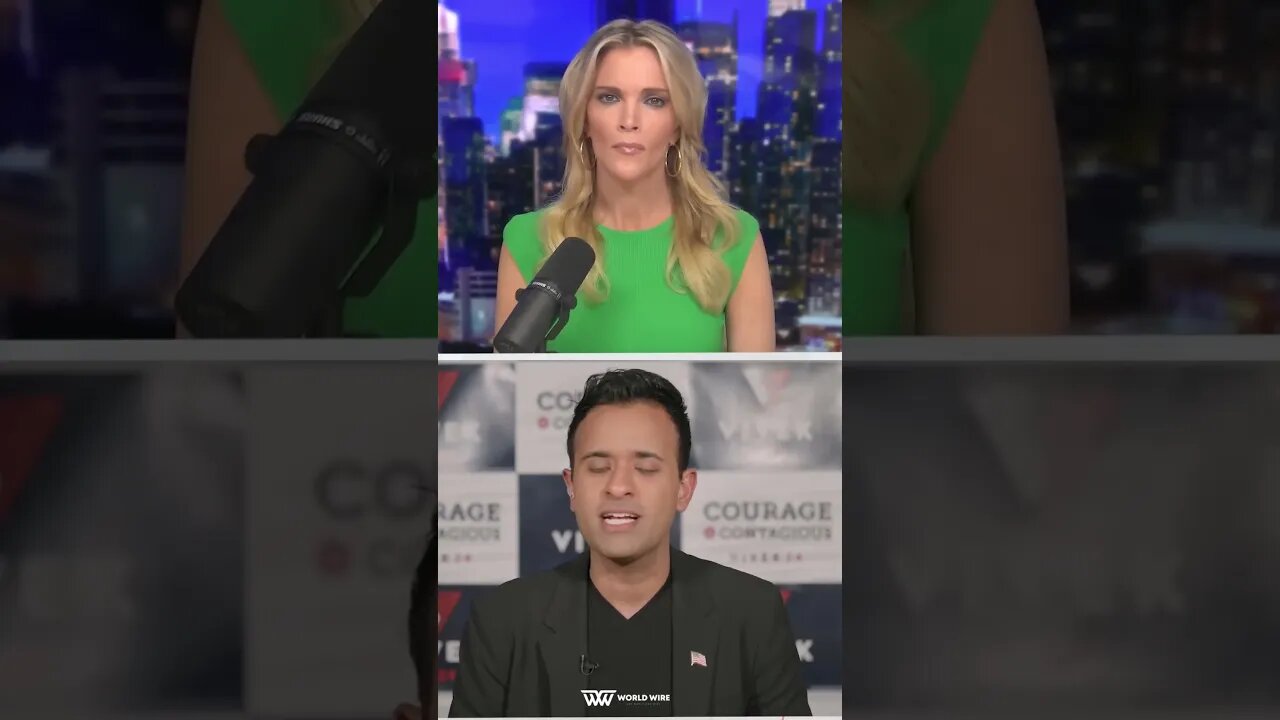 Vivek Ramaswamy Reveals Fiery Exchange with Don Lemon on Megyn Kelly's Show-World-Wire #shorts