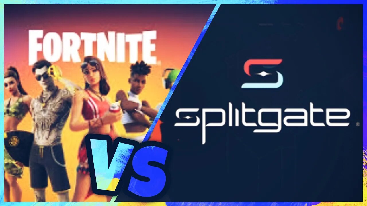 Splitgate is Better Than Fortnite!!!