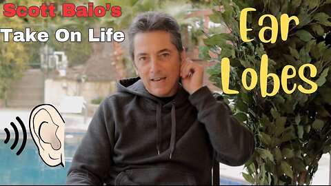Scott Baio's Take On Life - Ear Lobes#earlobes #chachi #happydays #charlesincharge #zapped