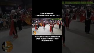 Banda Marcial Clarins Independentes 2019 - #shorts