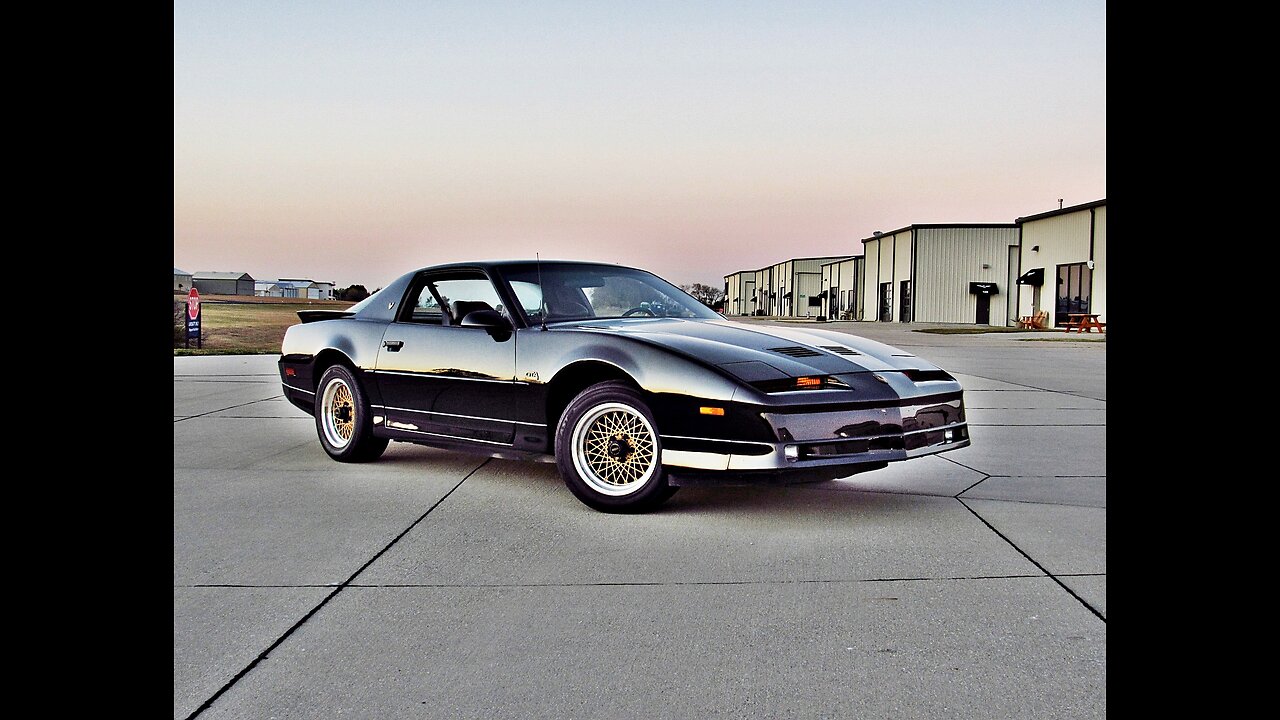 1988 Pontiac Trans Am GTA WS6 Performance Package 5.0L Tuned Port Injection Leather Interior Black