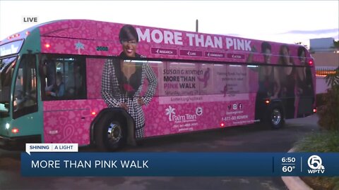 More Thank Pink bus debuts as walk approaches