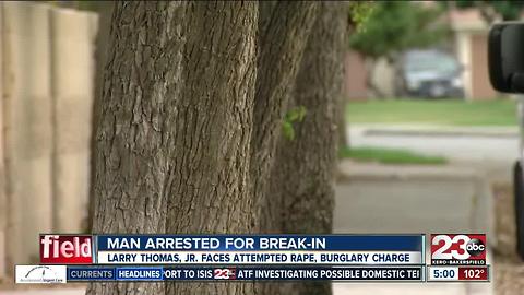 Man Arrested for Break-In