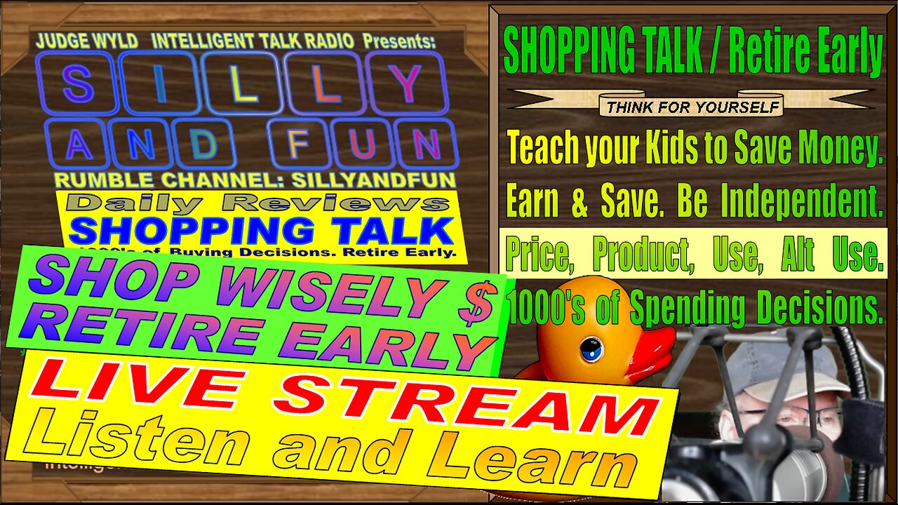 Live Stream Humorous Smart Shopping Advice for Sunday 10 22 2023 Best Item vs Price Daily Big 5