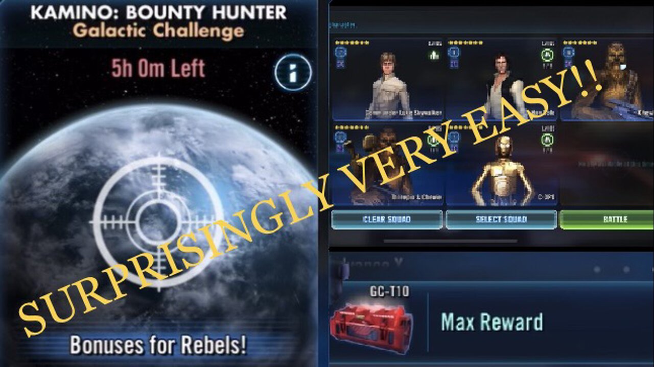 Galactic Challenge Recap: Kamino Bounty Hunter was SURPRISINGLY easy!