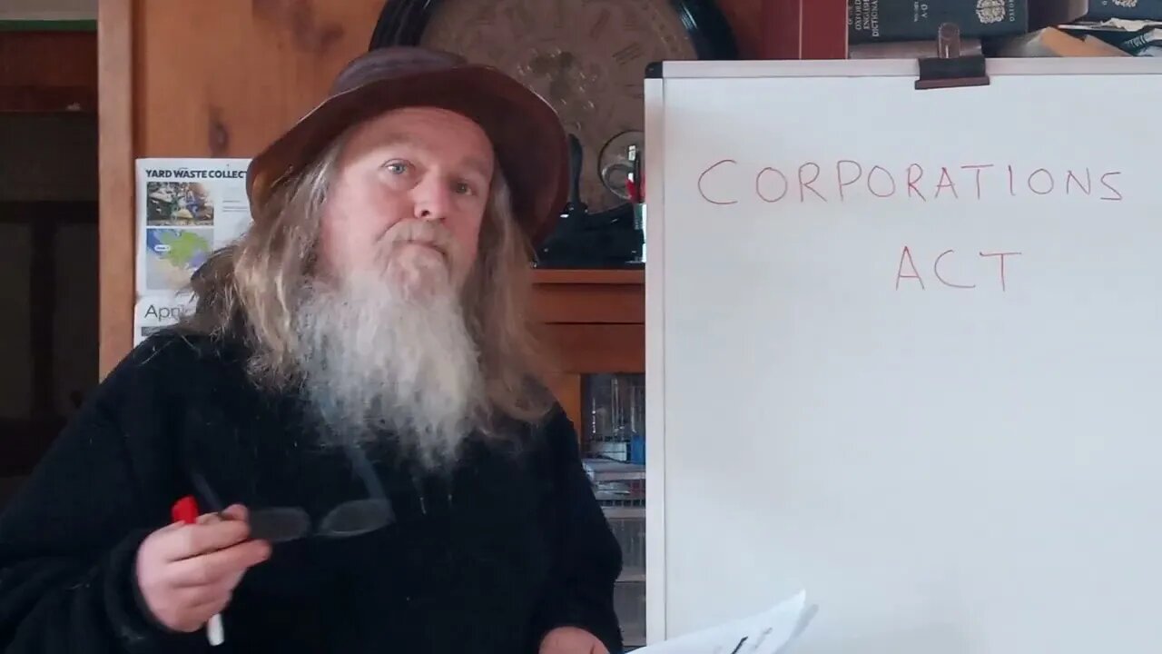 CORPORATIONS ACT (Ont ministry of attorney general): IS IT EVEN POSSIBLE TO BE A SOVEREIGN FREE MAN?