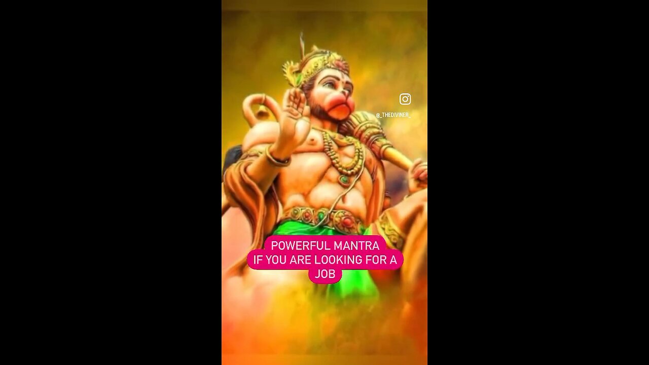 ✨Hanumanji mantra for success in job ✨#mantra #hanumanji #success #guidance #trending