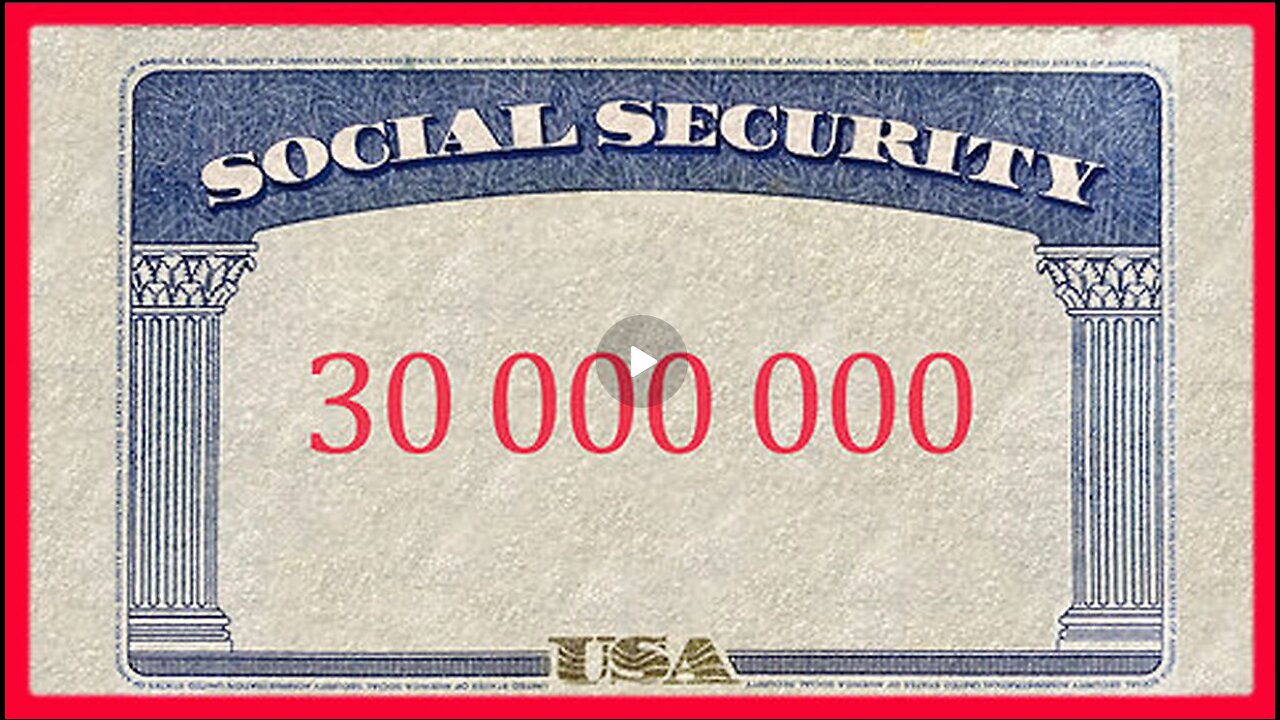 Illegals Getting Soc.Sec. Cards Within Four Months of Crossing Border. You Are Being Replaced