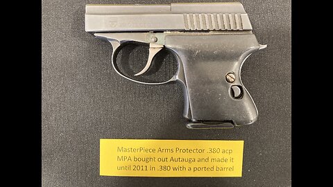 When is an Autauga not an Autauga? The MasterPiece Arms Protector II .380 acp