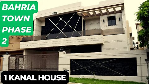 1 Kanal Canadian Theme Designer House for Sale in Bahria Town Phase 2 Islamabad Part 1