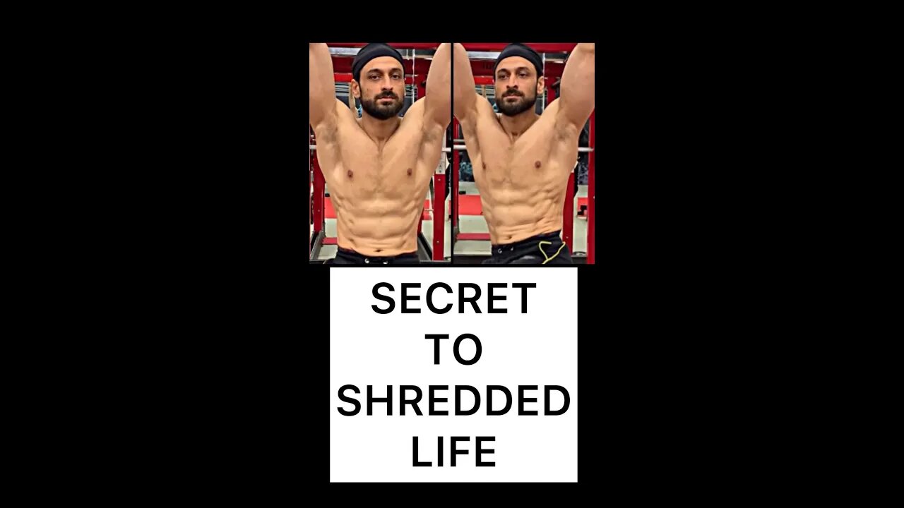 MY SECRET TO REMAIN SHREDDED #shorts