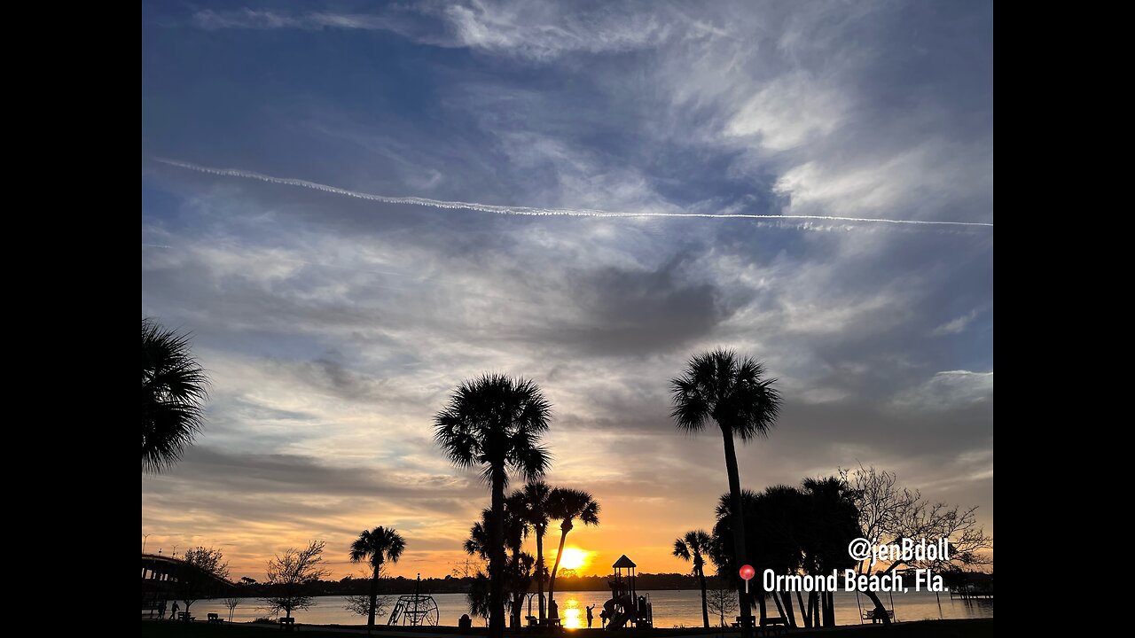 ChemTrail sunset Bike Week 2024