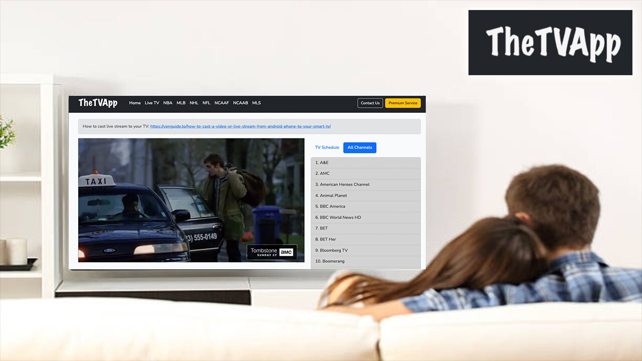 TheTVApp Streaming Site Review (2024)