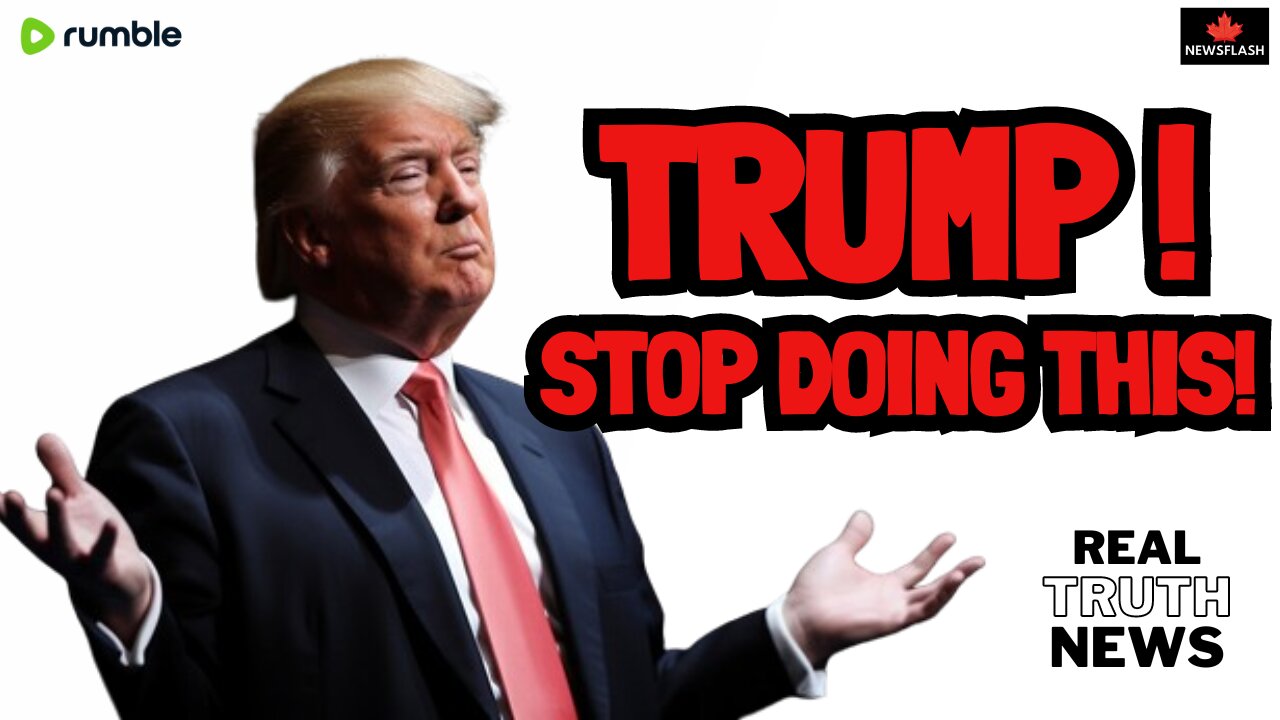 TRUMP NEEDS TO STOP DOING THIS - Real Truth News - Dec. 28st, 2023