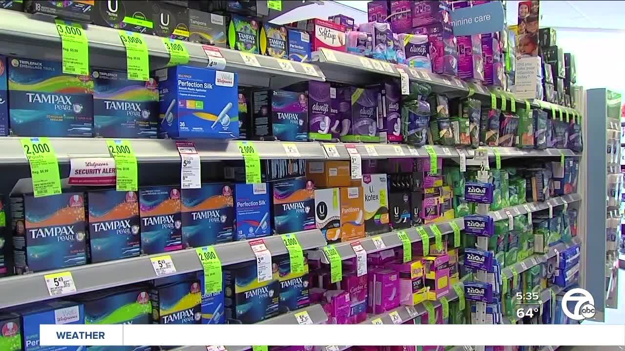 Bipartisan legislation aims to get rid of taxes on feminine hygiene products