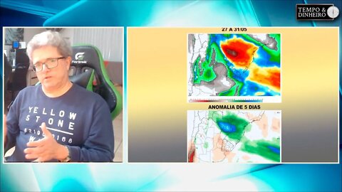 Meteorologia indica avanço de chuvas para o PR e prejuízos para milho safrinha no MT