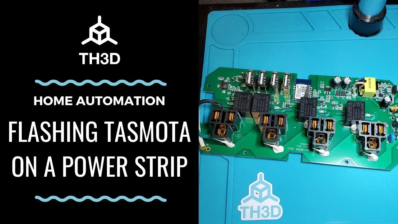 [LIVE] Hangout - Home Automation - Flashing Tasmota on a Power Strip