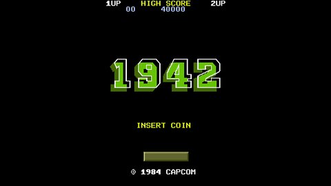 1942 Arcade Game, Capcom 1984, playthrough