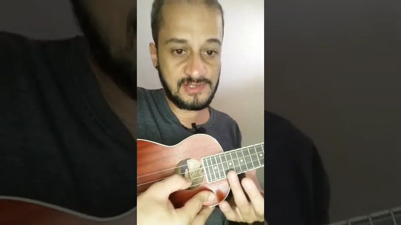 Harmônico artificial - Ukulele em 1 minuto