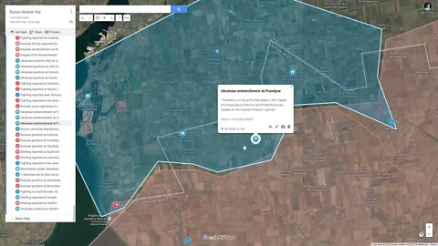 [ Mykolaiv Front ] Ukrainian forces captured Pravdyne; entrenching it.