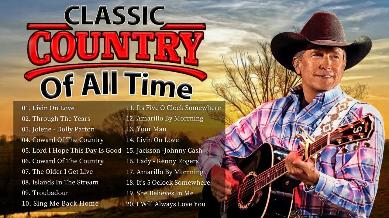 George Strait Classic Country of All Time 🎸 The Best Old Songs Of George Strait