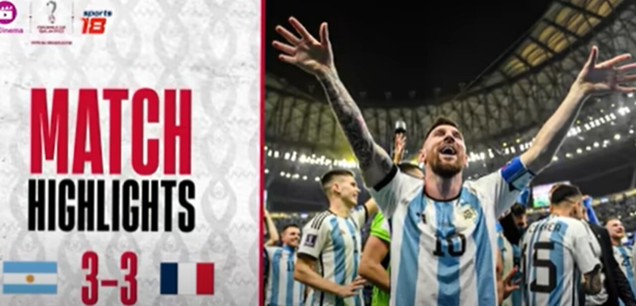 FINAL Match Highlights - ARG 3:3 FRA (4:2 PEN) - FIFA World Cup final Qatar 2022 |