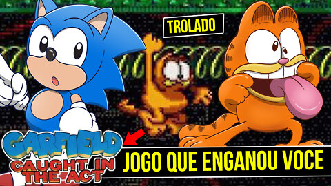 Este jogo ME Enganou - Historia Garfield Caught in the Act