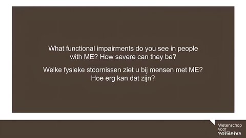 What functional impairments do you see in people with Epidemic M.E.? How severe can they be? - Leonard Jason (Psychologist)