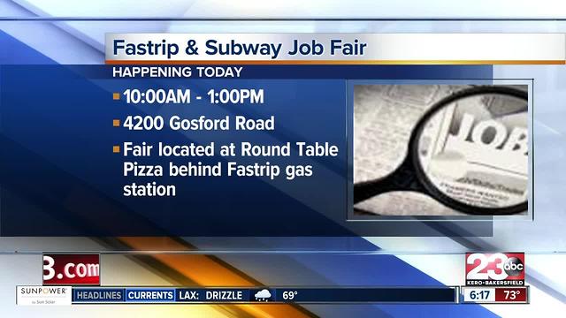 Fastrip and Subway Job Fair