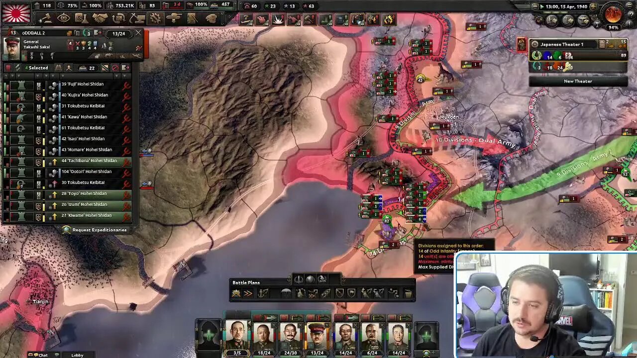 Heart Of Iron 4 Japan Co-op with Oddball76