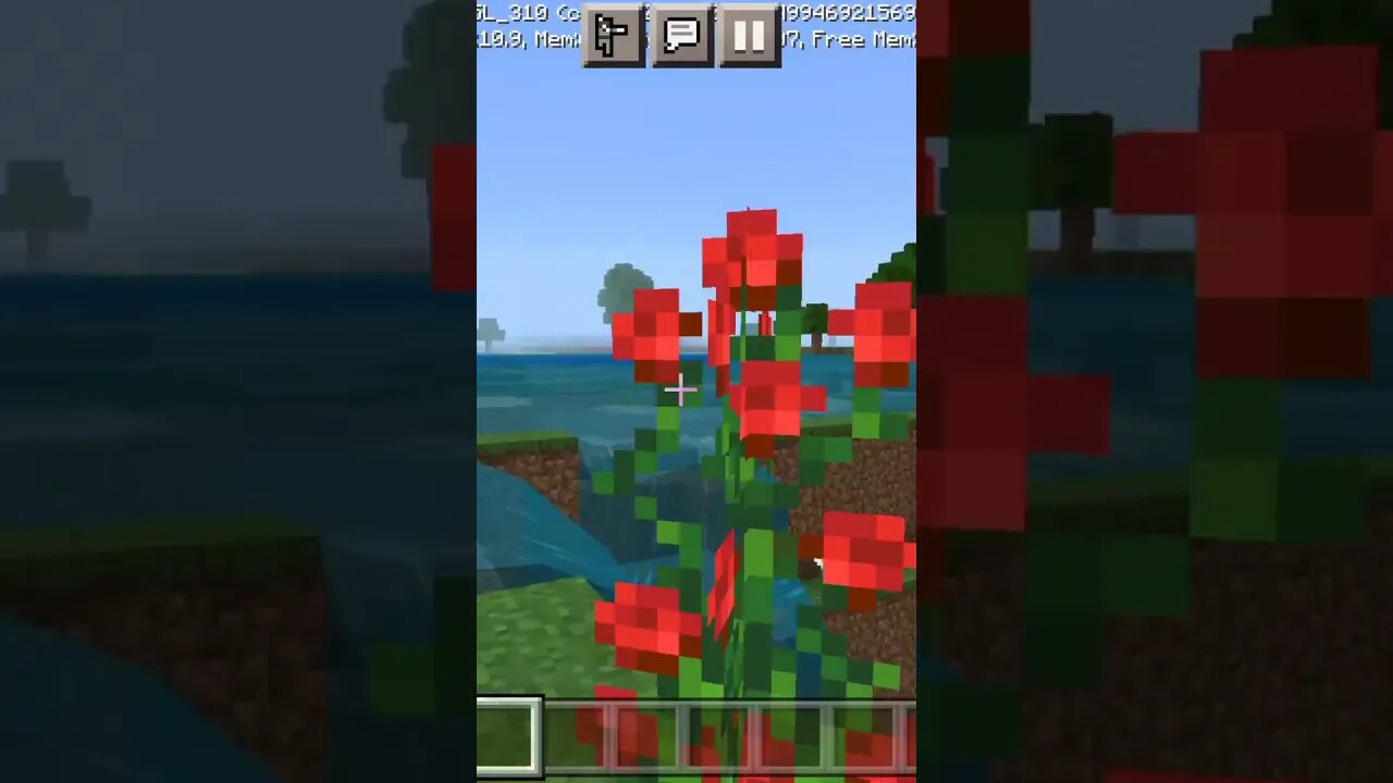 Can I start a survival series in this world 😉|| #shorts #minecraftpe