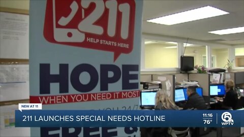 211 launches special needs hotline in St. Lucie County