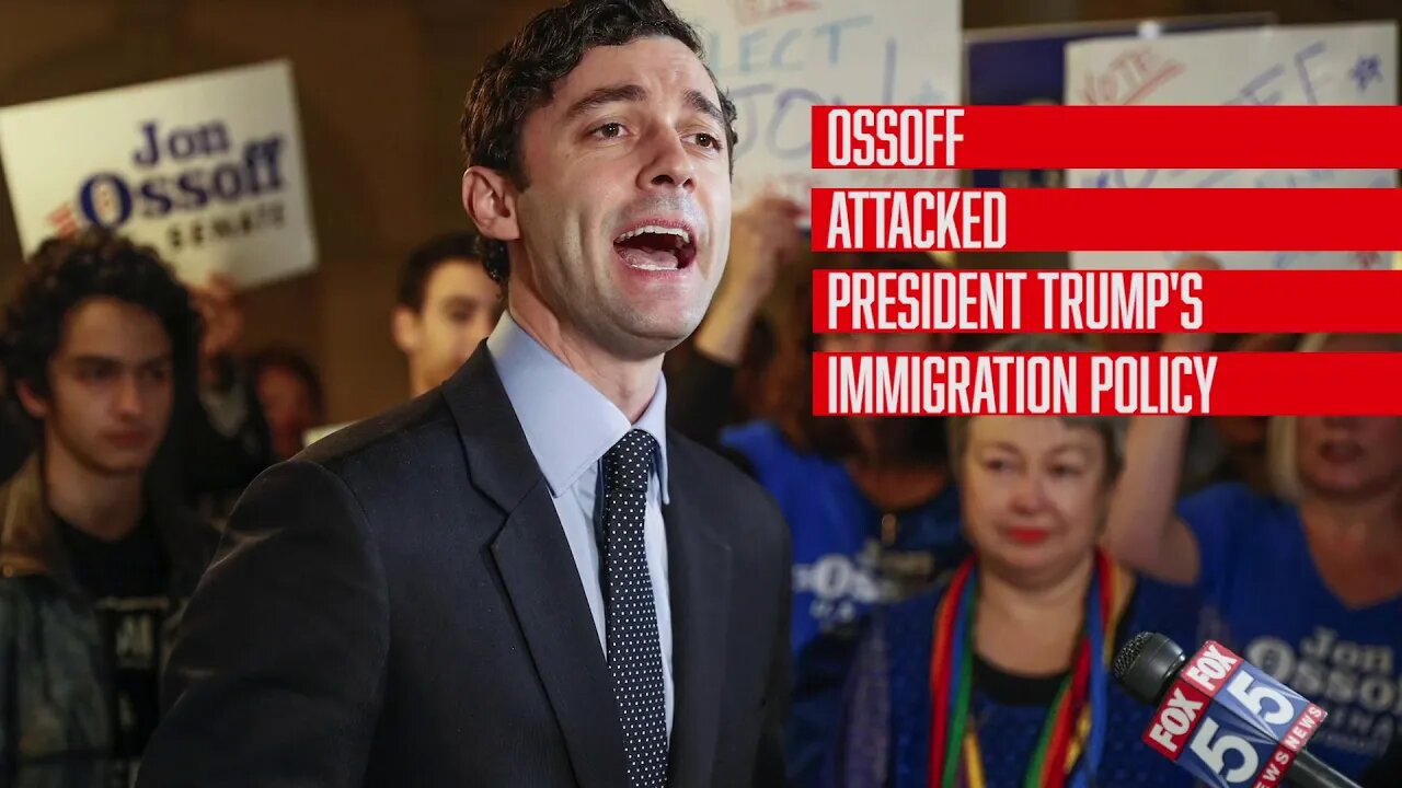 GEORGIA, HOLD THE LINE - OSSOFF'S INSANE OPEN BORDERS IMMIGRATION IS AN ATTACK ON ALL OF AMERICA!