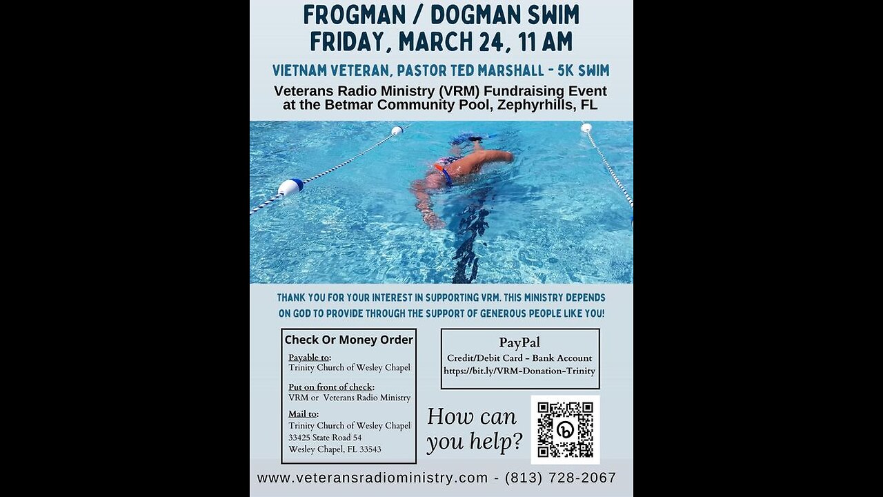 Report on Frogman/Dogman Swim