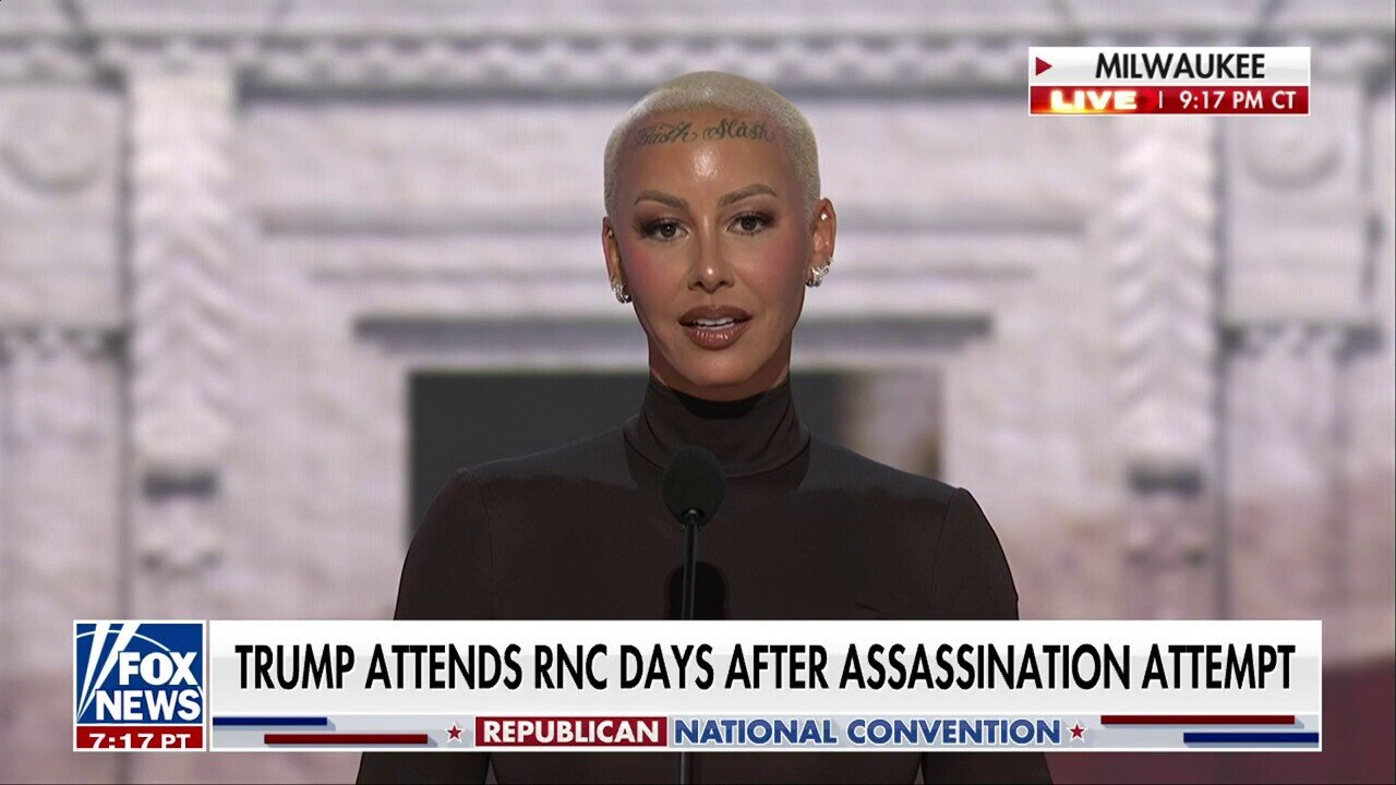 Amber Rose: Trump And His Supporters Don't Care If You're Black, White…Gay Or Straight…It's All Love