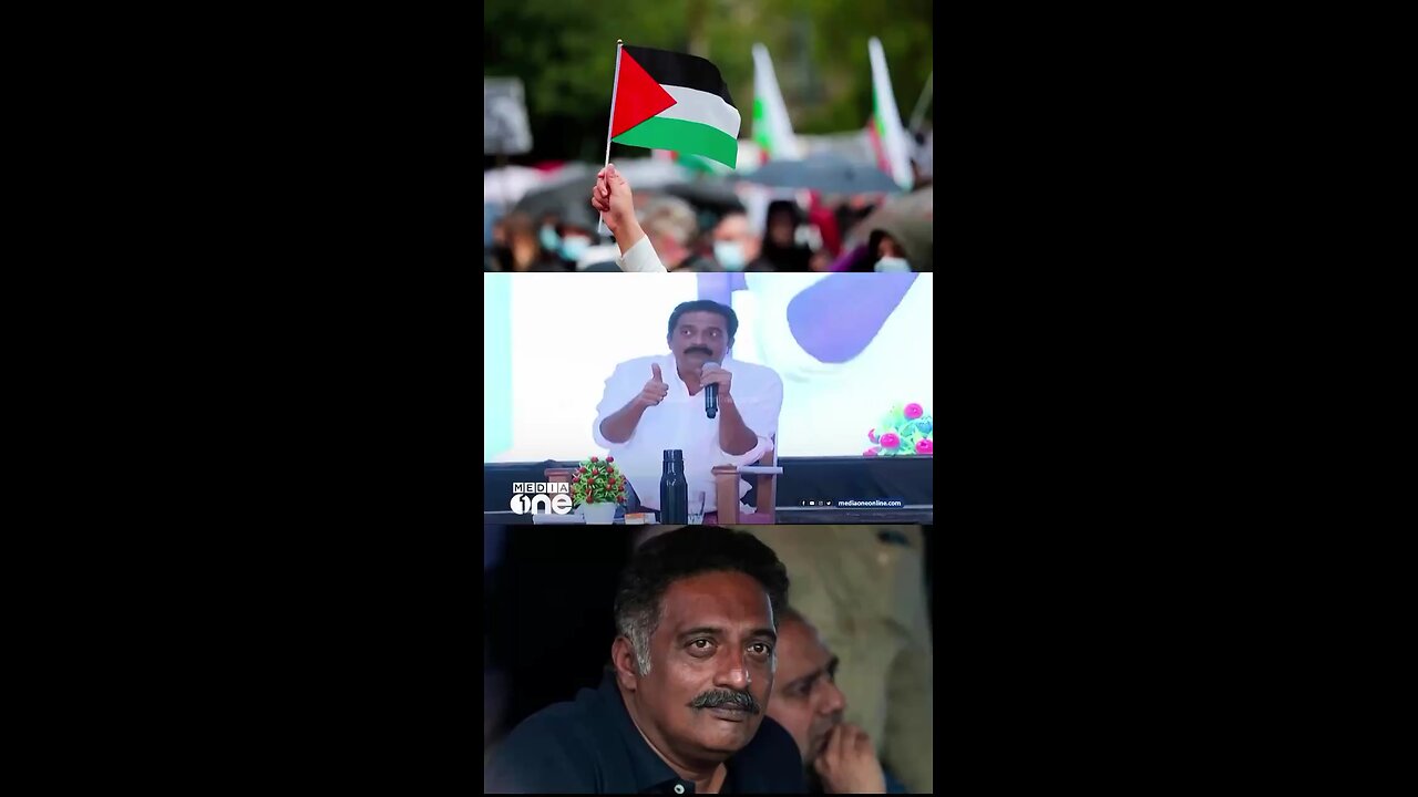 parkash raj talking about Palestine #freepalestine indian actor