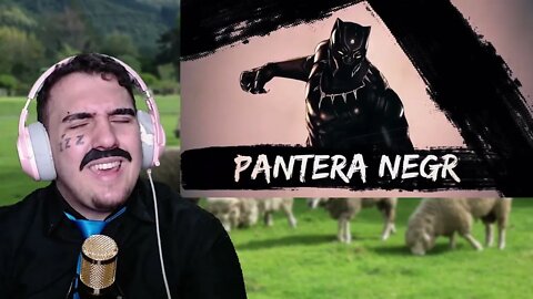 PASTOR REACT Wakanda Forever | Pantera Negra ( Marvel Comics) | ORION MC