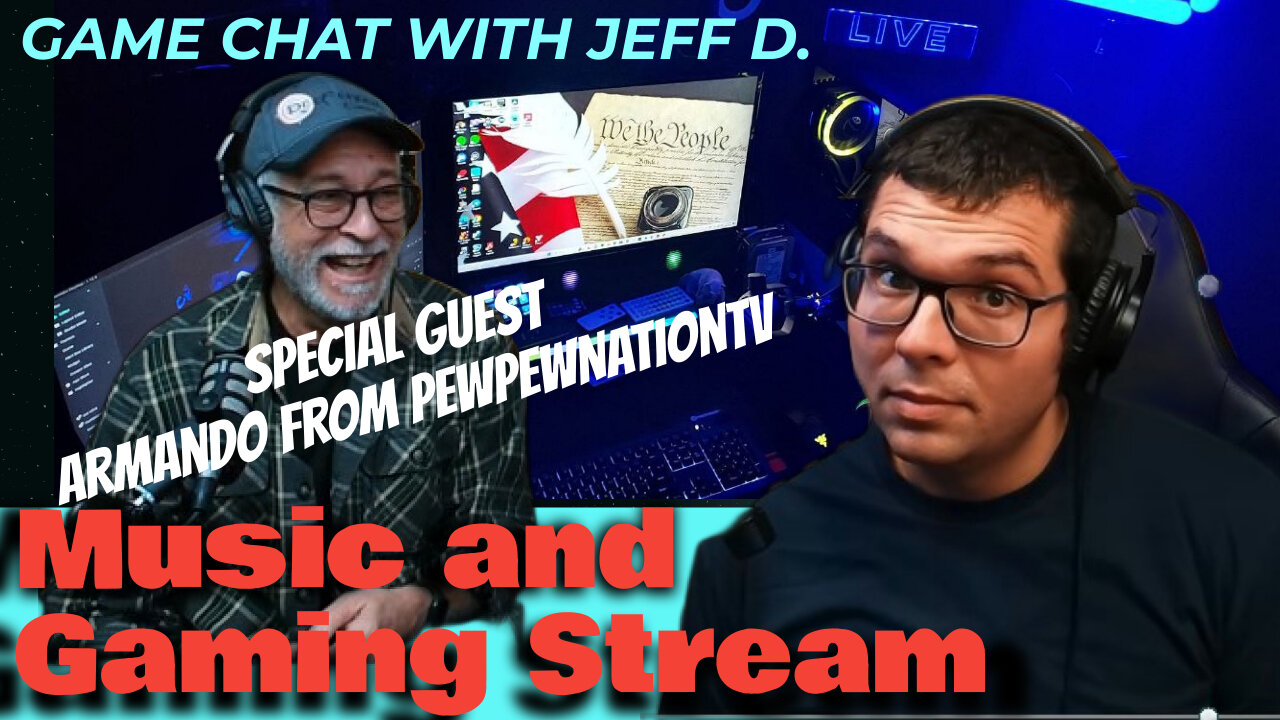 Jeff D. Freedom to Think and Armando PewPewNationTV Test stream