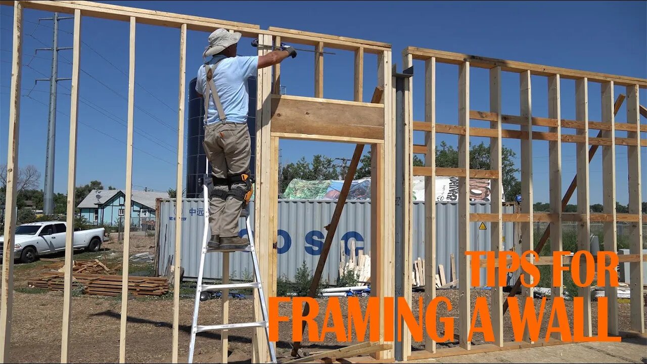 EP. 018 TIPS FOR FRAMING A WALL