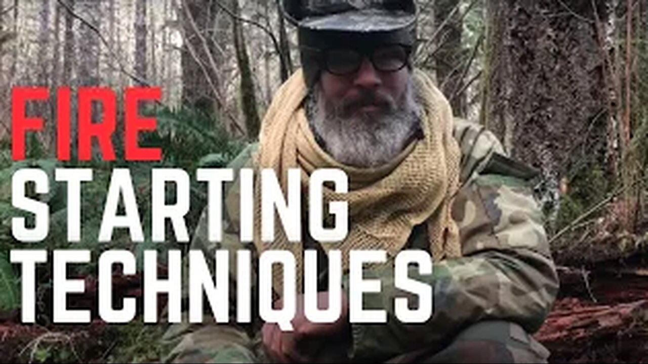 FIRE Starting BASICS #survivalskills #survival