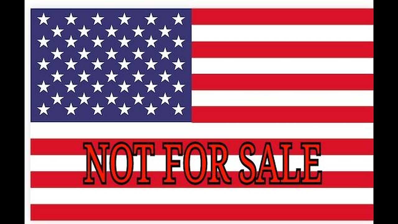 AMERICA IS NOT FOR SALE