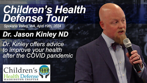 Dr. Jason Kinley at the CHD Bus Event Spokane 19Apr24