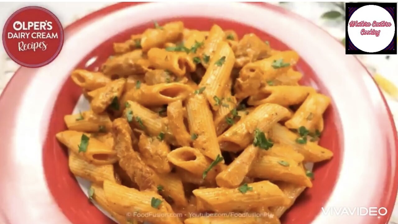 Pasta with Roasted Tomato Creamy Sauce