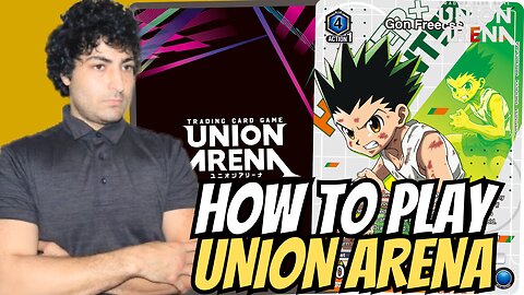 FIRST REACTIONS TO UNION ARENA!! | How To Play Union Arena (Tutorial)